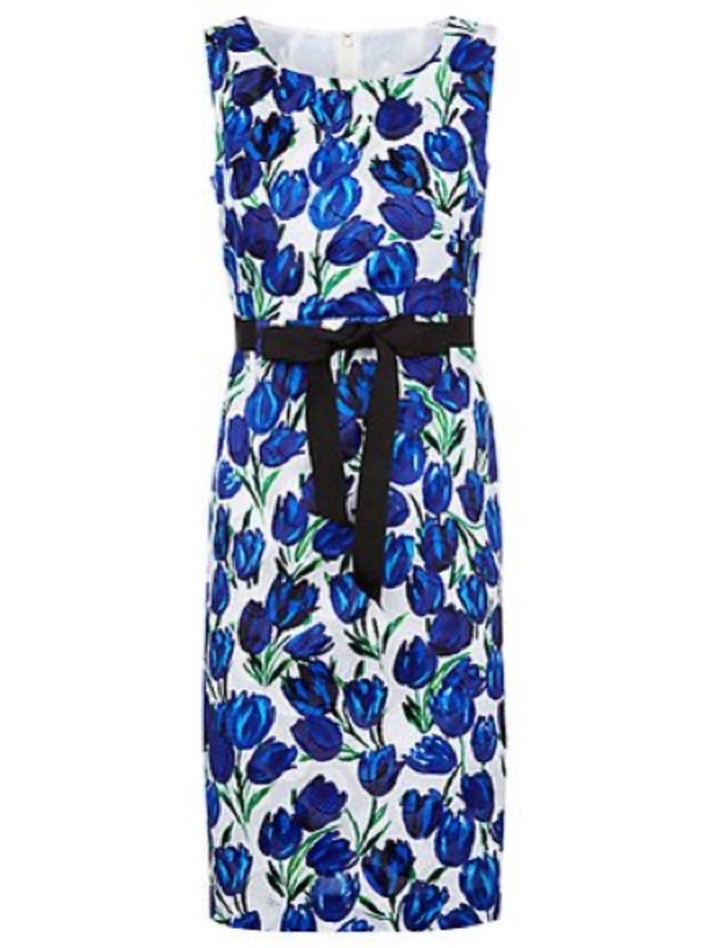 🆕 Precis Petite Sz 10 Tulip Print Sleeveless Shift Dress